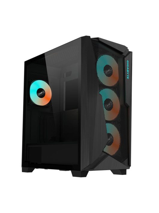 Gigabyte C301G V2 RGB Lighting Tempered Glass Black