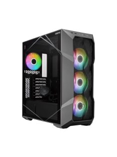 Cooler Master TD500 MAX RGB Tempered Glass Black