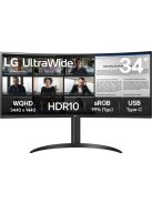 LG 34" 34WR55QK-B LED
