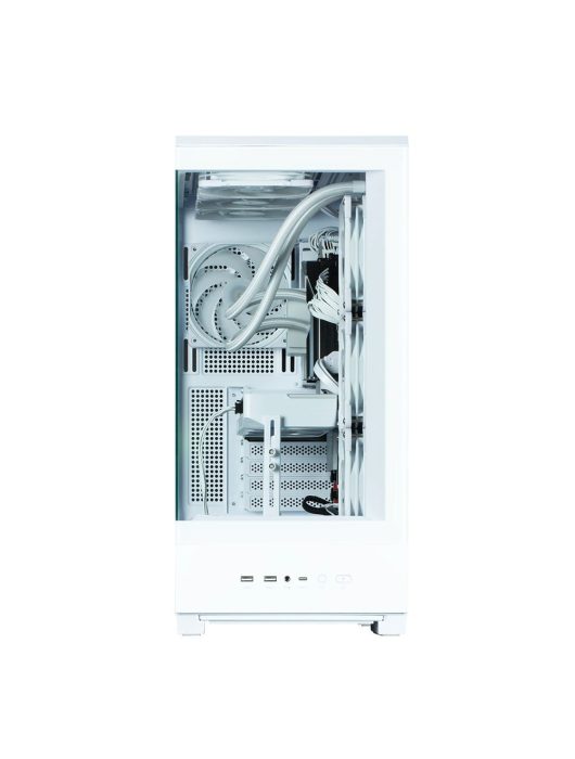 Zalman P50 DS Tempered Glass White