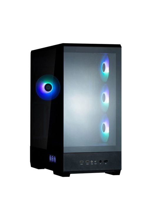 Zalman P50 DS Tempered Glass Black