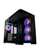 LC Power Gaming 8001B Tempered Glass Pro-Storm Dark
