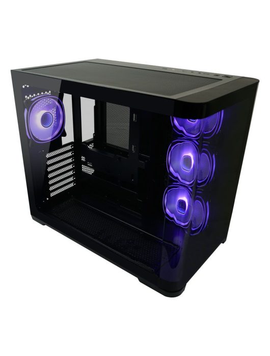 LC Power Gaming 8001B Tempered Glass Pro-Storm Dark
