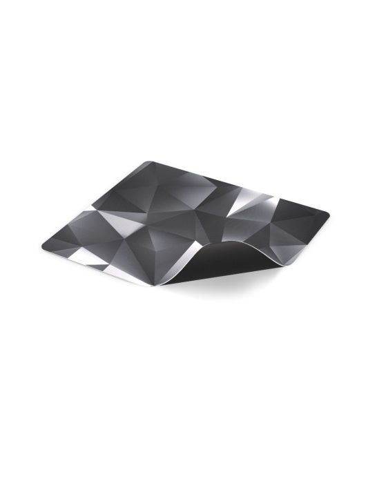 Endorfy Crystal Black L Egérpad Black/White