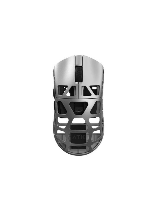 ATK Fierce X Lightweight Magnesium Alloy Gaming Wireless Mouse Silver Gray