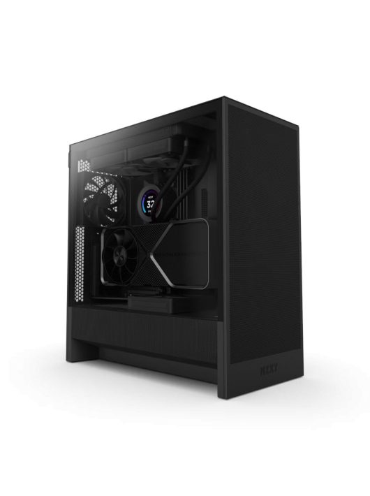 NZXT H5 Flow (2024) Tempered Glass Black