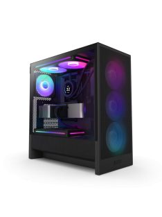 NZXT H5 Flow RGB (2024) Tempered Glass Black