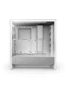 NZXT H5 Flow RGB (2024) Tempered Glass White
