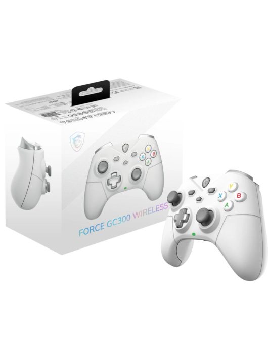 Msi Force GC300 W Wireless/Bluetooth Gamepad White