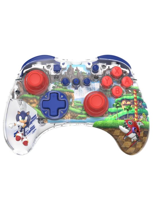 PDP Nintendo Switch REALMz Bluetooth Gamepad Sonic Green Hill Zone