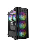 Gamdias Aura GC2 Elite ARGB Tempered Glass Black