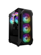 Gamdias Aura GC1 Elite ARGB Tempered Glass Black