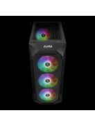 Gamdias Aura GC1 Elite ARGB Tempered Glass Black