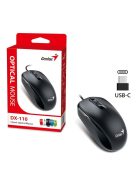 Genius DX-110 Mouse Black Type-C