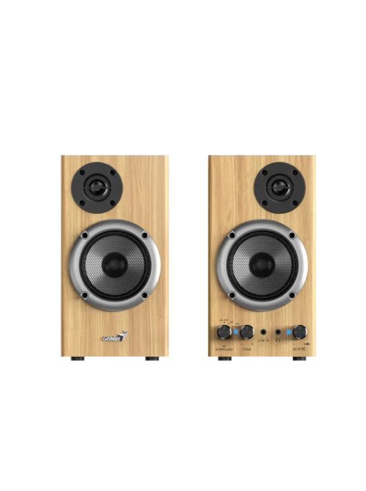 Genius SP-HF520BT Bluetooth Speaker Pine Wood