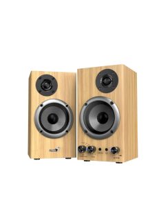 Genius SP-HF520BT Bluetooth Speaker Pine Wood