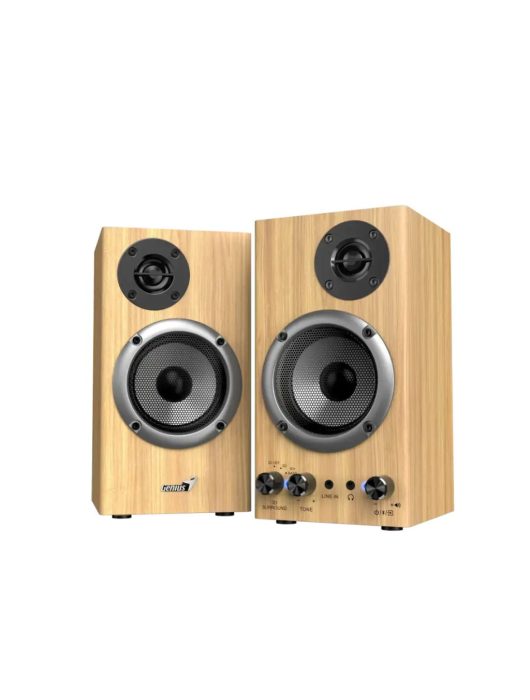 Genius SP-HF520BT Bluetooth Speaker Pine Wood