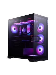 A-Data XPG Invader X BTF Tempered Glass Black