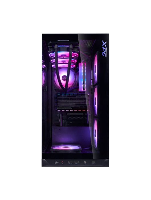 A-Data XPG Invader X BTF Tempered Glass Black