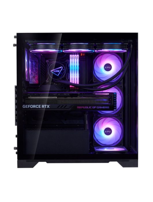 A-Data XPG Invader X BTF Tempered Glass Black