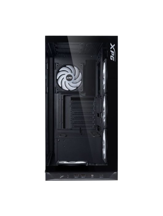 A-Data XPG Invader X BTF Tempered Glass Black