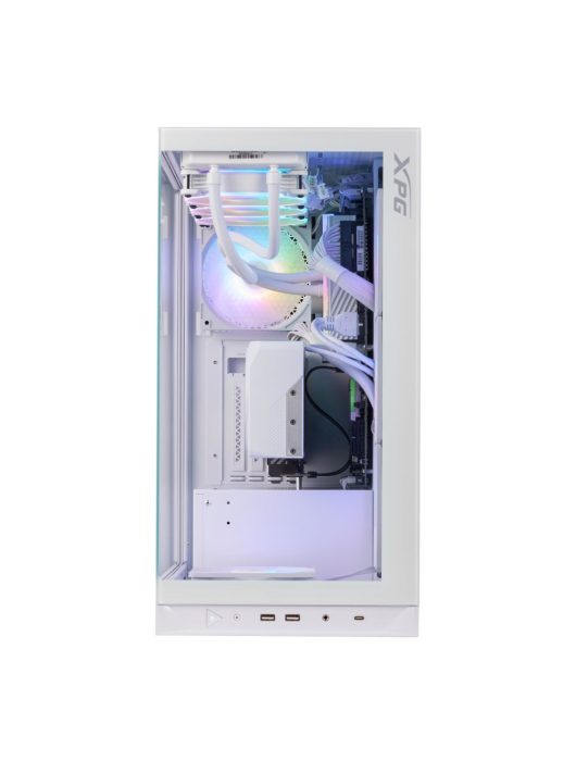 A-Data XPG Invader X Tempered Glass White