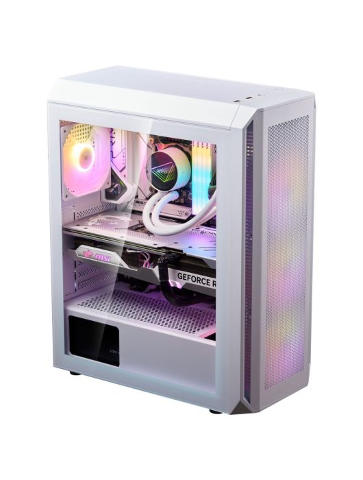 A-Data XPG Valor Air Plus Tempered Glass White