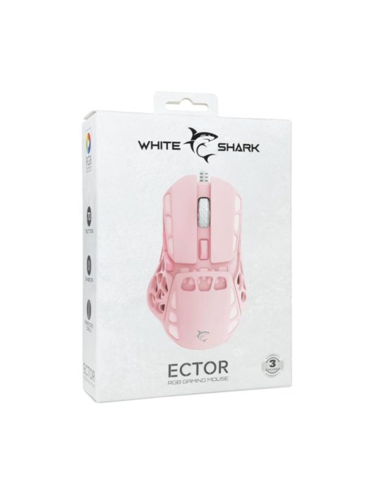 White Shark GM-5016P Ector Gaming mouse Pink