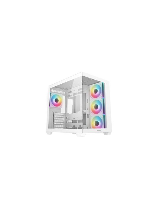 DeepCool CG530 F4 Tempered Glass White