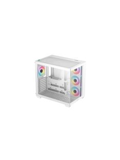 DeepCool CG530 F4 Tempered Glass White