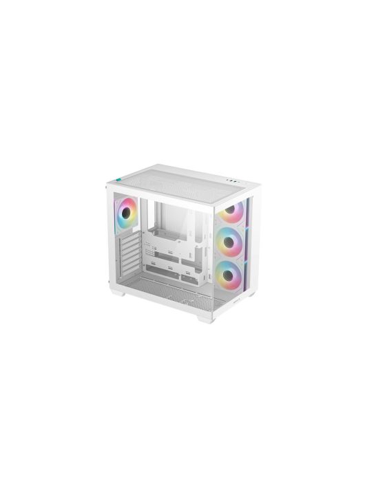DeepCool CG530 F4 Tempered Glass White