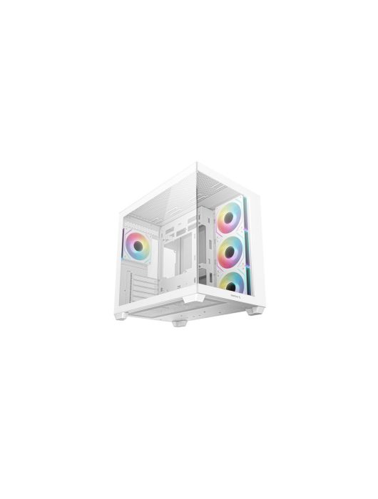 DeepCool CG530 F4 Tempered Glass White