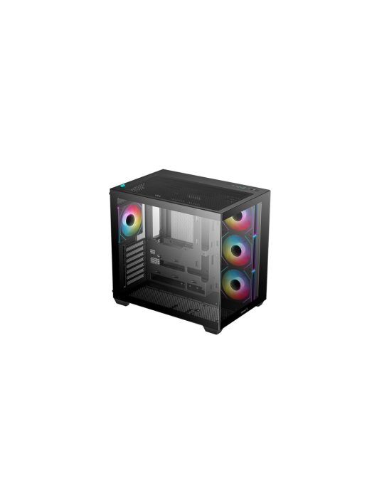 DeepCool CG530 F4 Tempered Glass Black