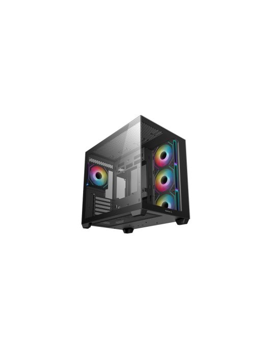 DeepCool CG530 F4 Tempered Glass Black