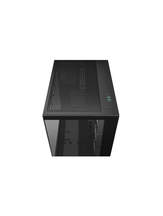 DeepCool CG530 F4 Tempered Glass Black