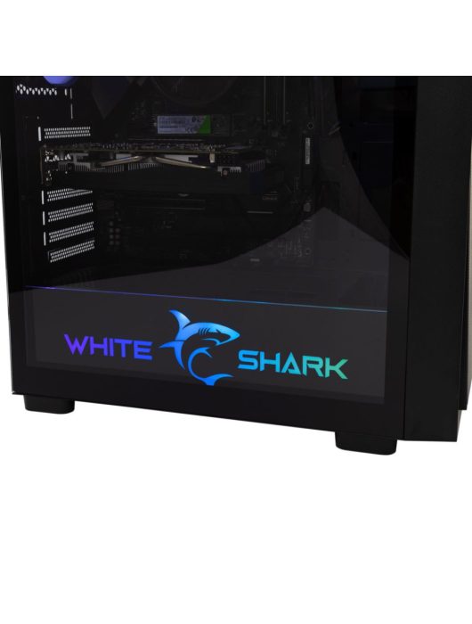 White Shark Warhead 3 Tempered Glass Black