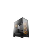 DeepCool CG580 4F Tempered Glass Black