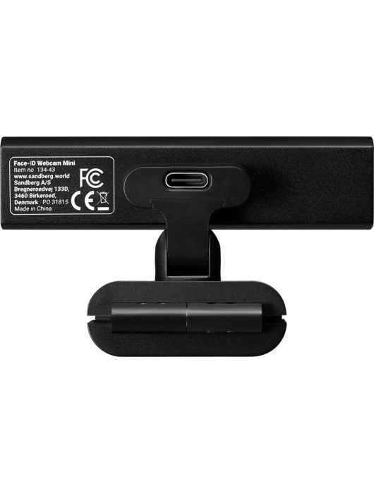 Sandberg Face-ID Webcam Webkamera Black