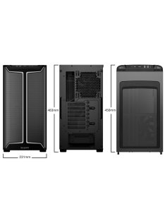 Be quiet! Pure Base 501 DX Tempered Glass Black