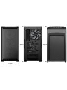 Be quiet! Pure Base 501 LX Tempered Glass Black