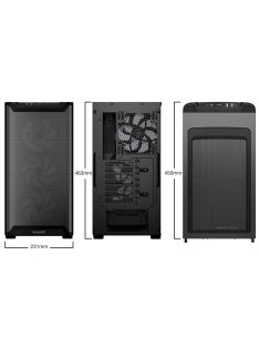 Be quiet! Pure Base 501 LX Tempered Glass Black