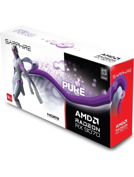 Sapphire Radeon RX9070 16GB DDR6 Pure Gaming OC