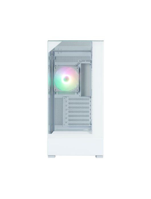 Zalman P40 Prism RGB Tempered Glass White