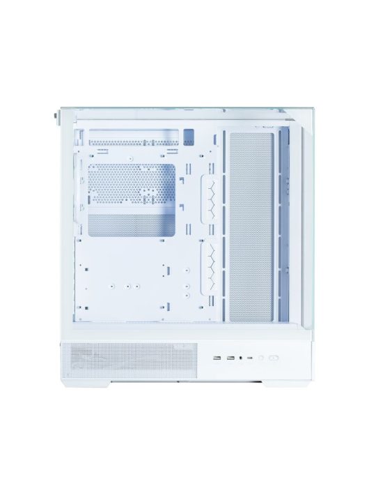 Zalman P40 Prism RGB Tempered Glass White