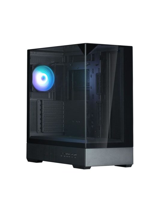 Zalman P40 Prism RGB Tempered Glass Black