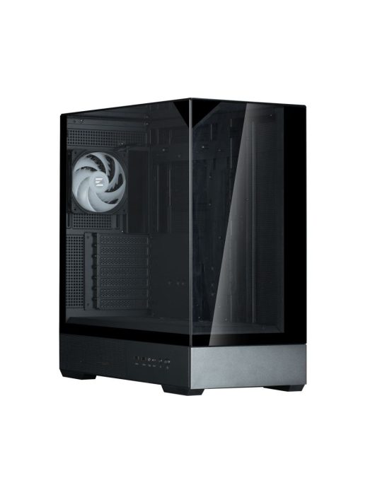 Zalman P40 Prism RGB Tempered Glass Black
