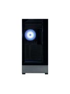 Zalman P40 Prism RGB Tempered Glass Black