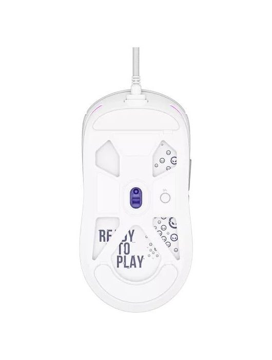 LORGAR MSA10 Gaming Mouse White