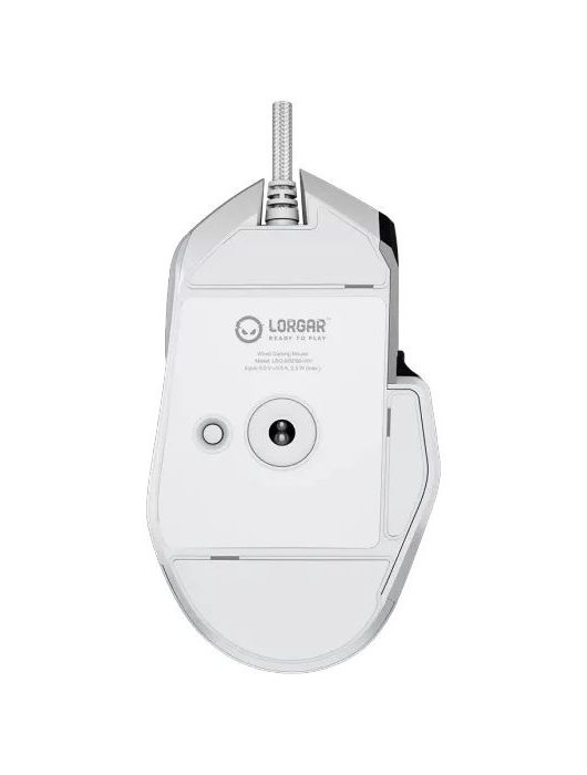 LORGAR MSP80 Gaming Mouse White