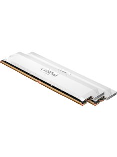   Crucial 64GB DDR5 6400MHz Kit(2x32GB) UDIMM: OC Gaming Memory White